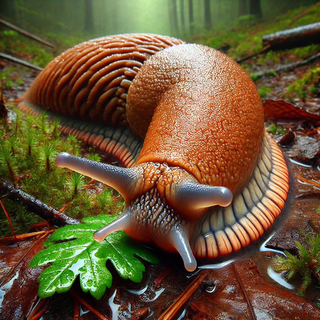 la limace orange arion rufus